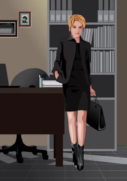 Mujer de negocios — Archivo Imágenes Vectoriales