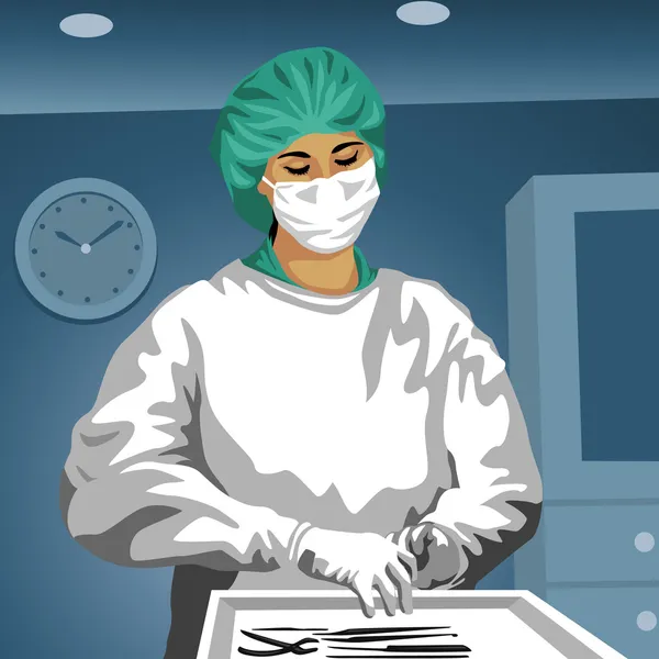 Chirurg — Wektor stockowy