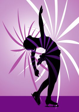 Ice Skater clipart