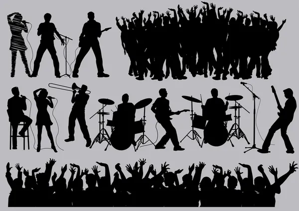 20 236 Band Silhouette Vector Images Free Royalty Free Band Silhouette Vectors Depositphotos