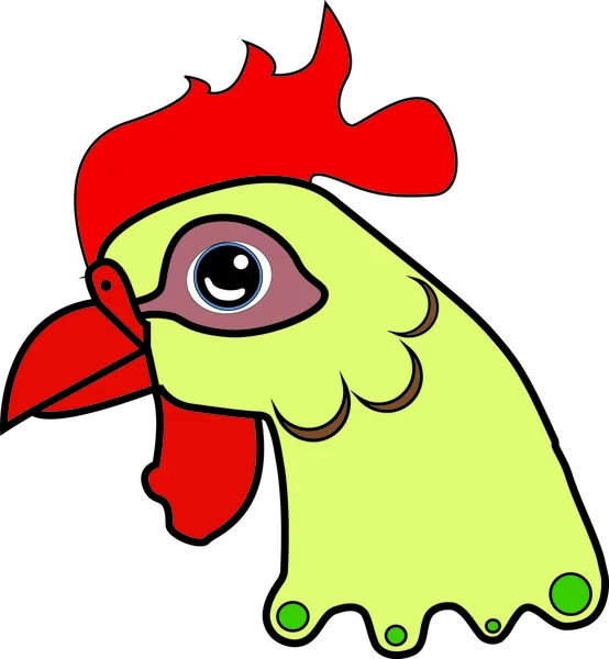 Курица — стоковый вектор