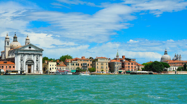 Seaview of Venice, Italy . Panorama