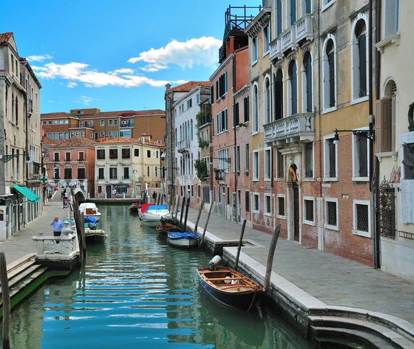 Klassisk vy av Venedig Royaltyfria Stockfoton