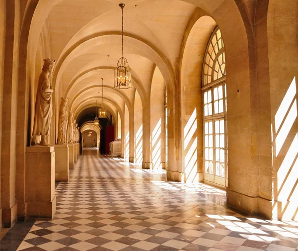 Hallway at Versailles, Paris Stock Image