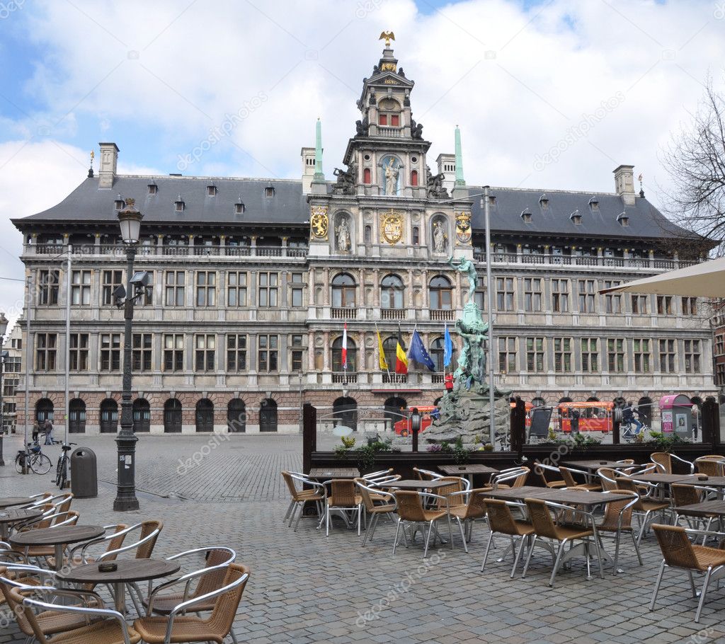 City Hall In Antwerp, Belgium