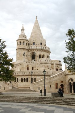 Fisherman's Bastion in Budapest, Hungary clipart