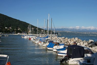 Opatija, Hırvatistan demirledi yatlar