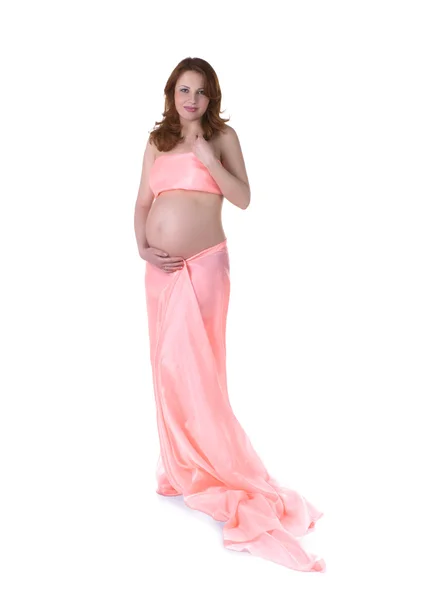 Piękne ciąży matki i — Zdjęcie stockowe