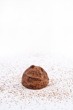 Chocolate sweet on a white background clipart