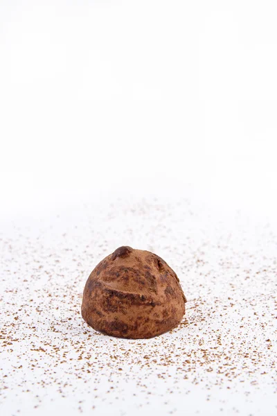 Schokolade Süß Auf Weißem Hintergrund lizenzfreie Stockfotos