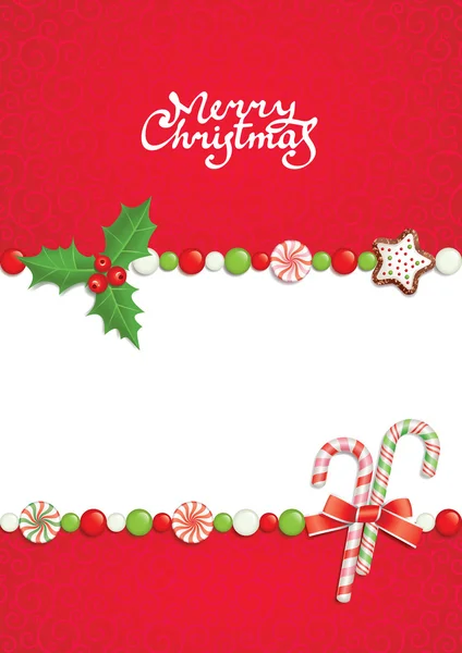 Noël postal — Image vectorielle