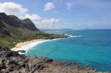 North Eastern Shore of Oahu clipart