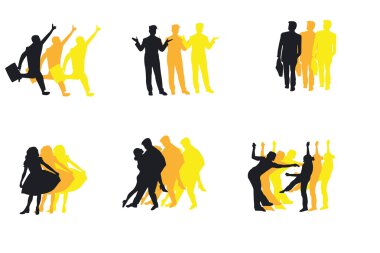 silhouettes clipart