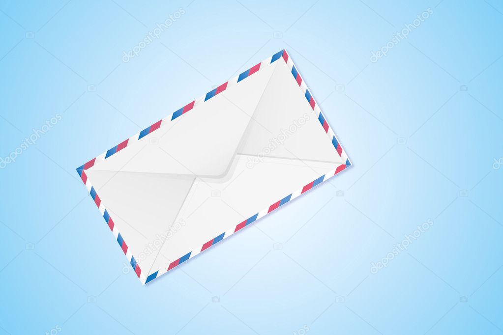 Closed envelope vector icon