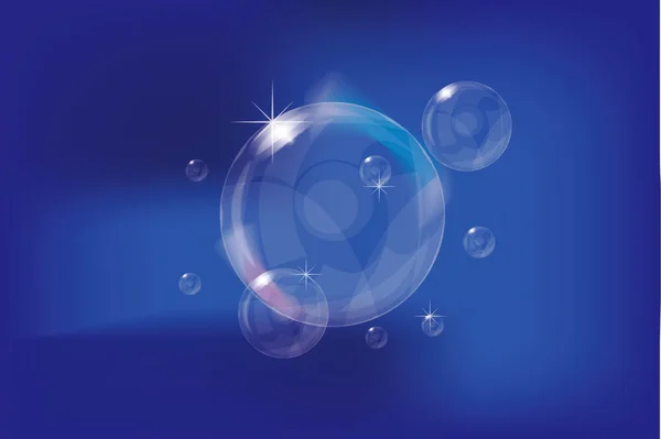 stock vector Seamless shiny vector bubbles