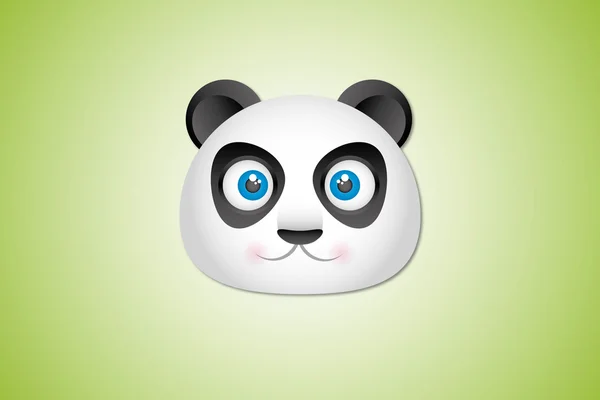 Cute Panda Vector — Stock Vector