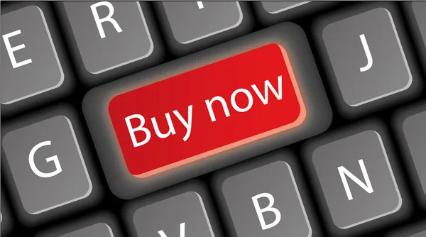 Speciální nabízí klávesy na klávesnici (tlačítko prodejní značka nakupování popisku) — Stockový vektor