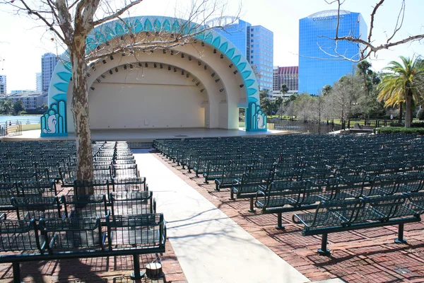 Het Amfitheater Lake Eola Downtown Orlando Florida Verenigde Staten — Stockfoto