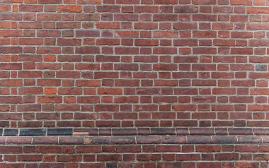 Old Philadelphia red brick wall clipart