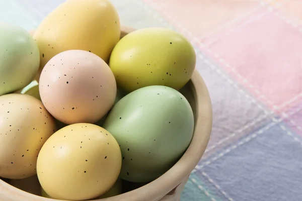柔和的复活节彩蛋 — 图库照片