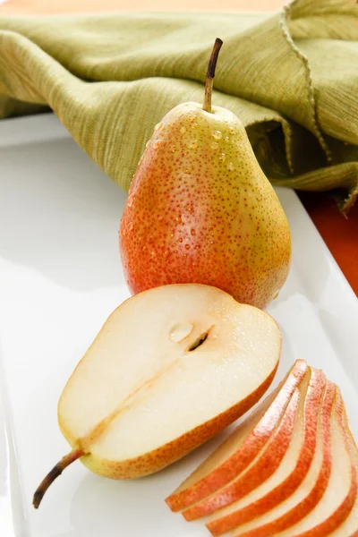 Gesneden forelle pear — Stockfoto