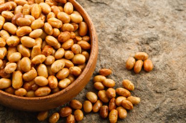 Close up of Soybeans clipart