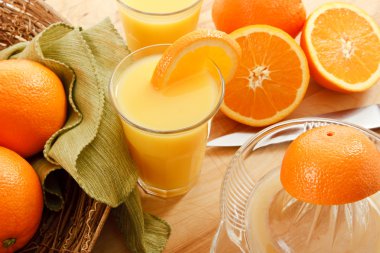 Fresh Squeezed Orange Juice clipart