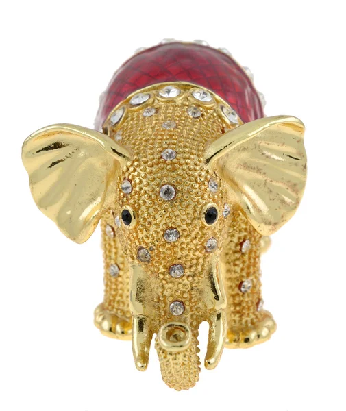 Smykkekasse til elefanter – stockfoto