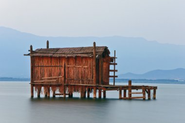 Dojran Lake at Dusk clipart