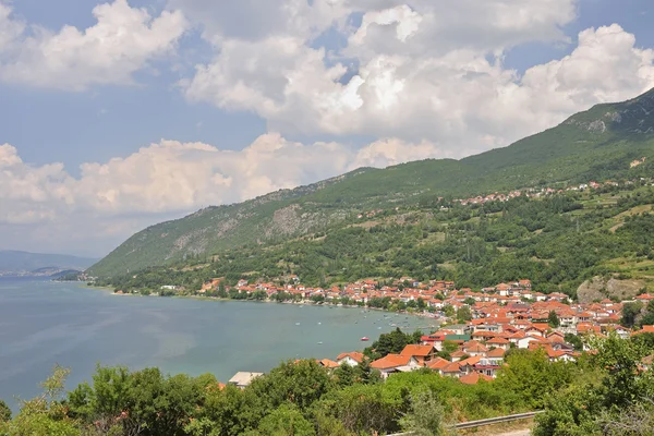 stock image A view from Galicica mountain