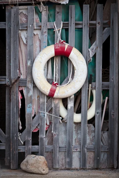 stock image Life jacket hang on the wall