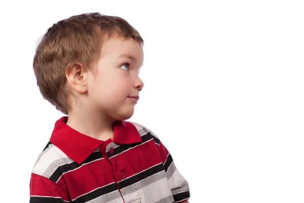 Portrait of a young boy, profile — Stock Photo, Image