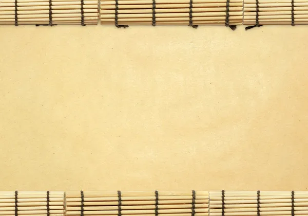 พื้นหลังด้วยม้วน susi และกระดาษเก่า 01 — ภาพถ่ายสต็อก