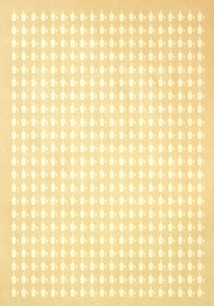 Papel viejo beige con patrón de vid — Foto de Stock