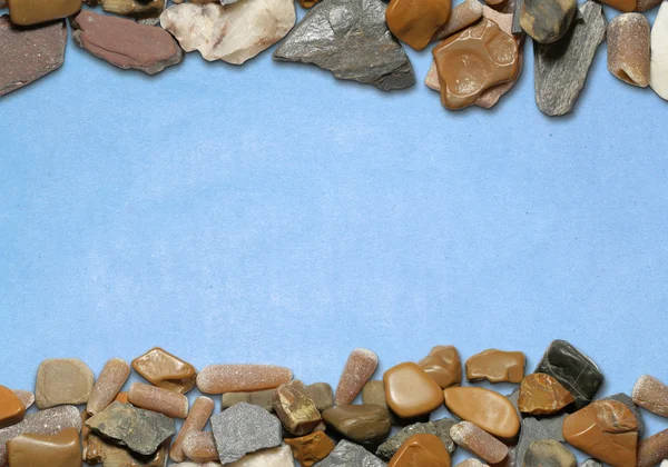 Background with stones and old paper 02 — Stock Photo, Image