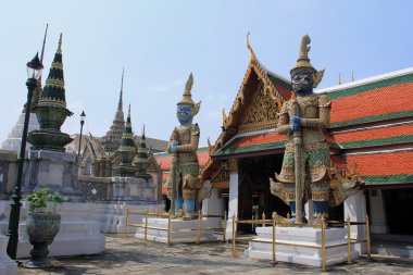 Bangkok 'ta Tayland Otantik Mimarisi