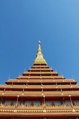 bir tapınakta khon kaen, thailand