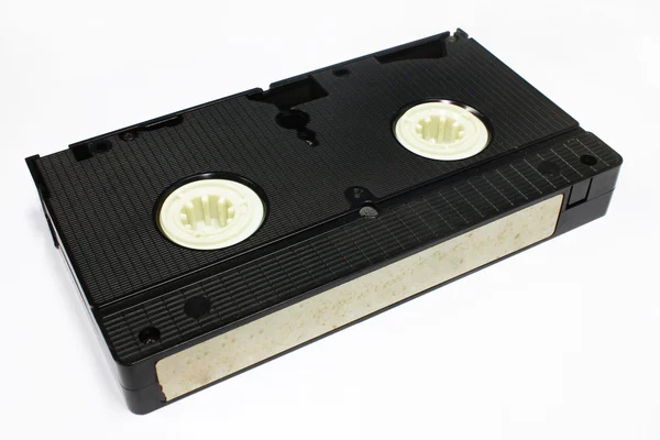 Cassette vidéo vintage isolée sur fond blanc — Photo