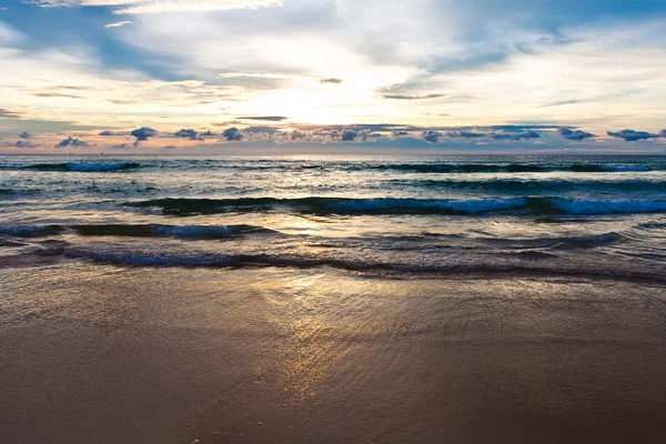 stock image Sunset on beach