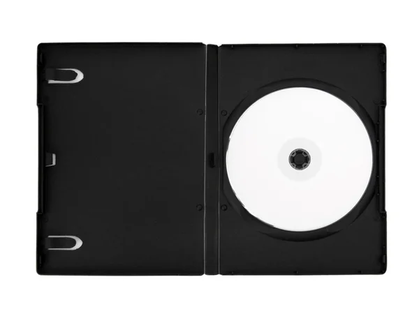DVD box with disc — Stock Photo, Image