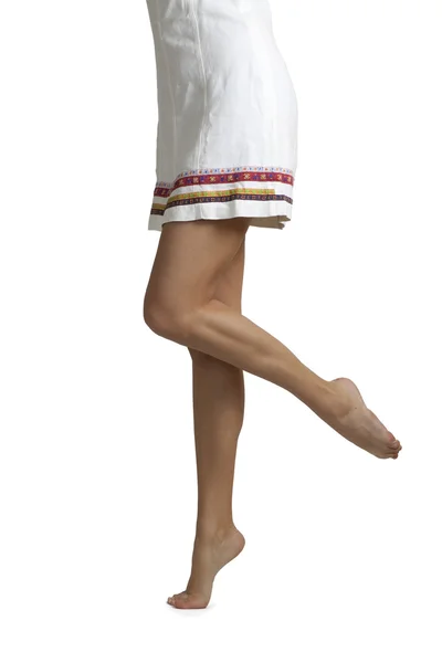 Piękne kobiece nogi — Zdjęcie stockowe