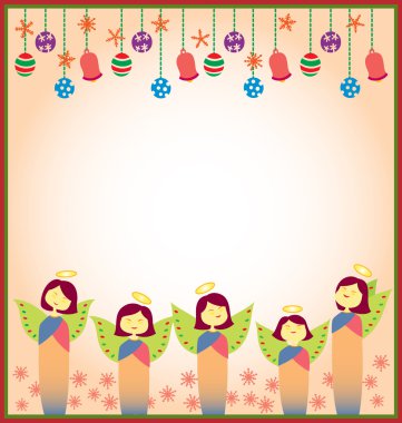 Christmas Angels clipart