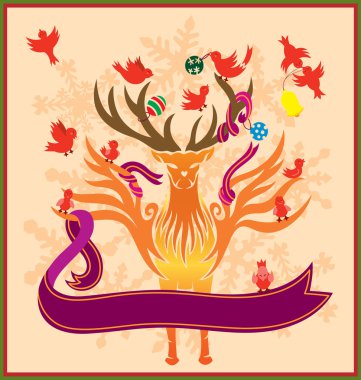 Christmas Reindeer clipart