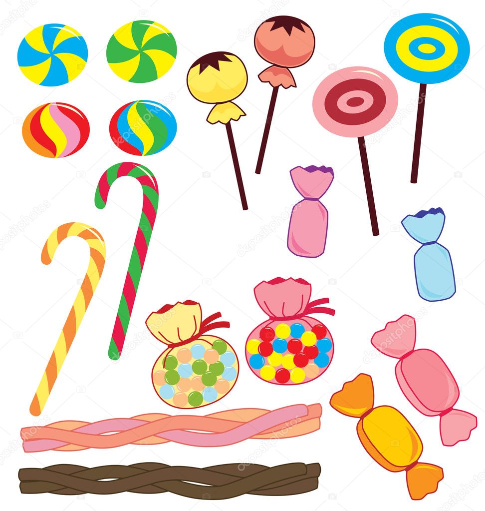 Candy Collection — Stock Vector © zhou77 #4207948