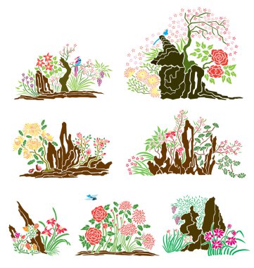 Oriental Nature clipart