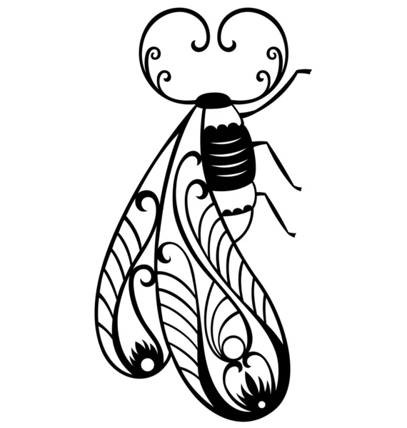Bug decorativo — Archivo Imágenes Vectoriales
