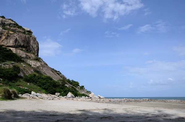 Hua-hin beach in Thailand Стоковое Изображение