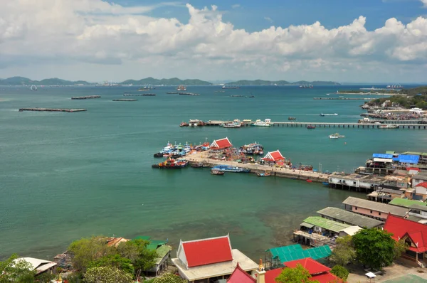 Pohled z přístavu, Thajsko. — Stock fotografie