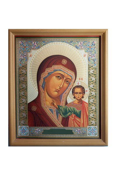 İsa ve Meryem'in simgesi - "dini simgeler" — Stok fotoğraf
