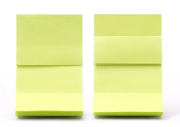 Green Sticky Note Shade — Stock Photo, Image
